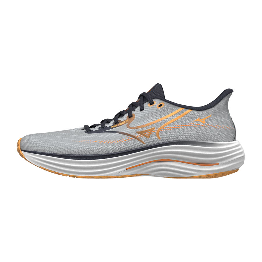 Mizuno WAVE RIDER 29 Harbor Mist/Baritone Blue/Tang Orange
